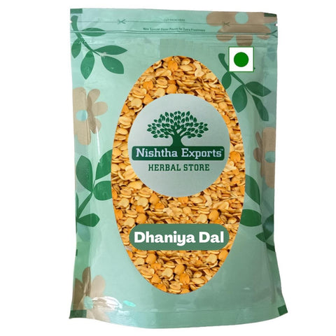 Dry Dhaniya Dal Mukhwas Natural Churna Corriander Seeds, Salt,Mouth Freshner