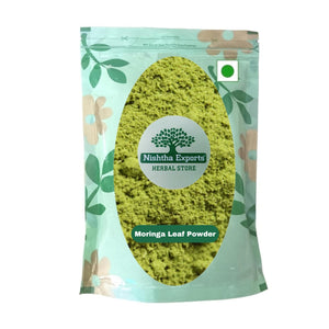 Moringa-Leaf Powder-Sehjan Patta-मोरिंगा के पत्तों का पाउडर - Powder Raw Herbs-Jadi Booti Dried  - Drumstick Leaves Powder
