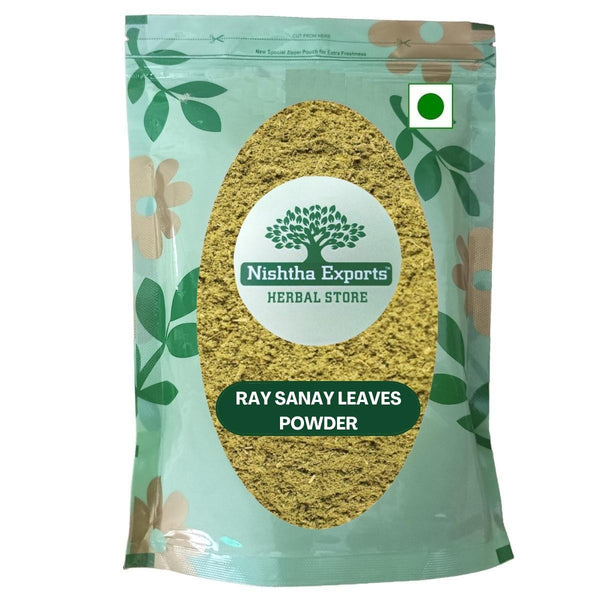 Rasna Leaves Powder- Rasnai Leaf powder - Ray Sanay Patta -रसना के पत्तों का पाउडर- Rai Senna - Pluchea Lanciolata Raw Herbs-Jadi Booti
