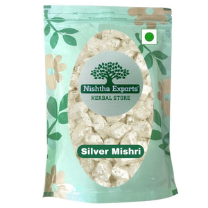 Silver Mishri - Mix Mukhwas - Mukhwas Natural Fresh Mouth Freshner -Tasty & Delicious Mukhwas