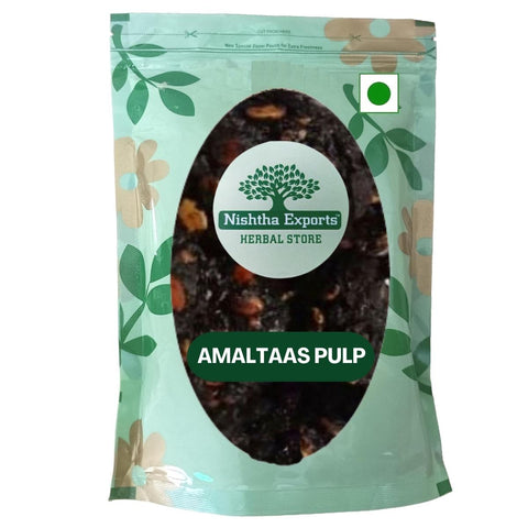 Amaltas Gooda - Amaltaas Pulp dried-अमलताश गूदा - Cassia Fistula Pulp Raw herbs-Jadi Booti